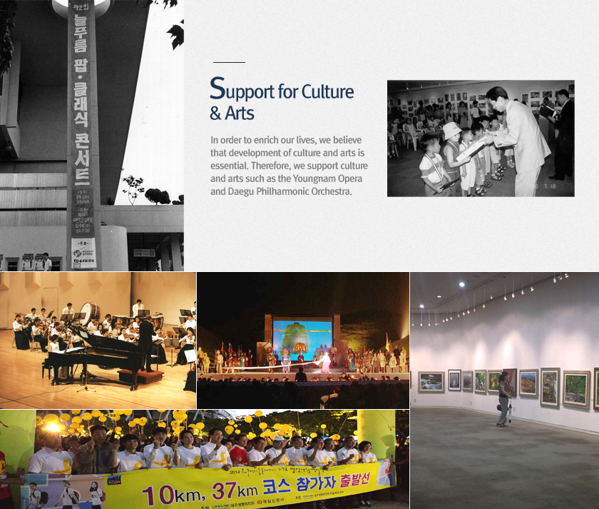 Support for Culture & Arts 